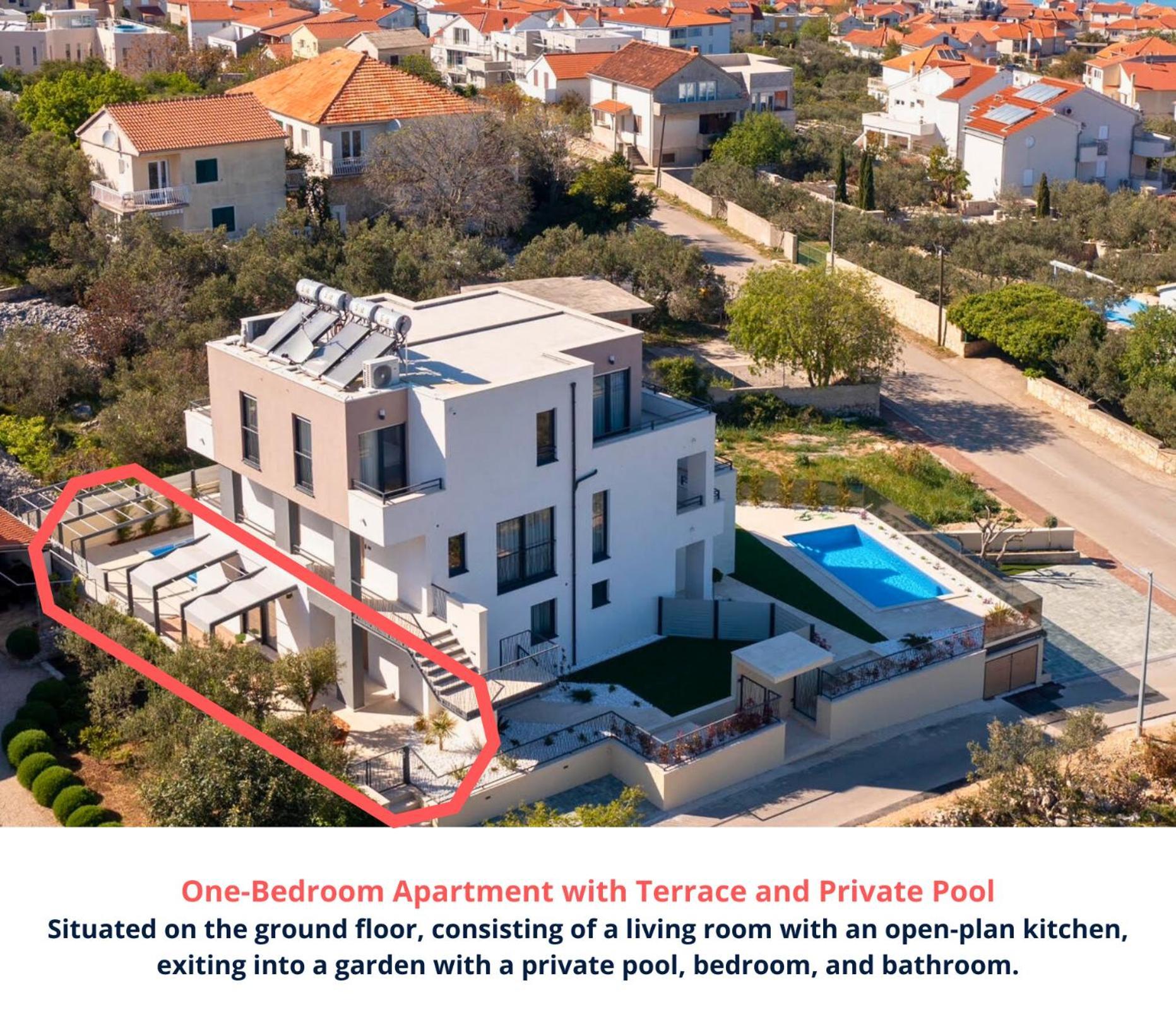 Villa Magna Luxury Apartments Murter Exterior photo